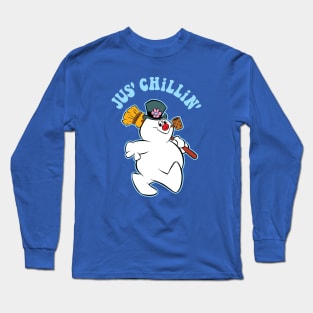 Frosty Just Chillin' Long Sleeve T-Shirt